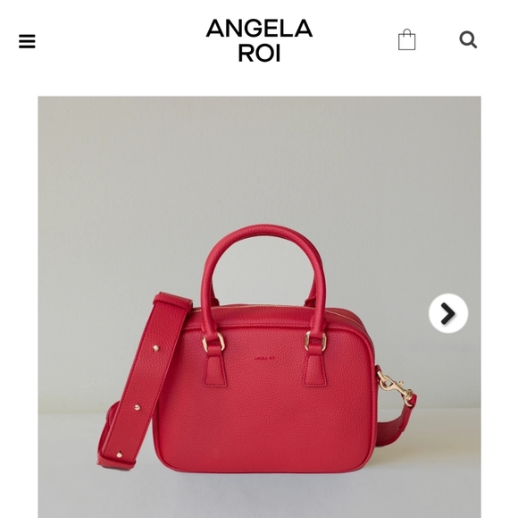 Angela Roi Handbags - Angela Roi Mini Barton Red